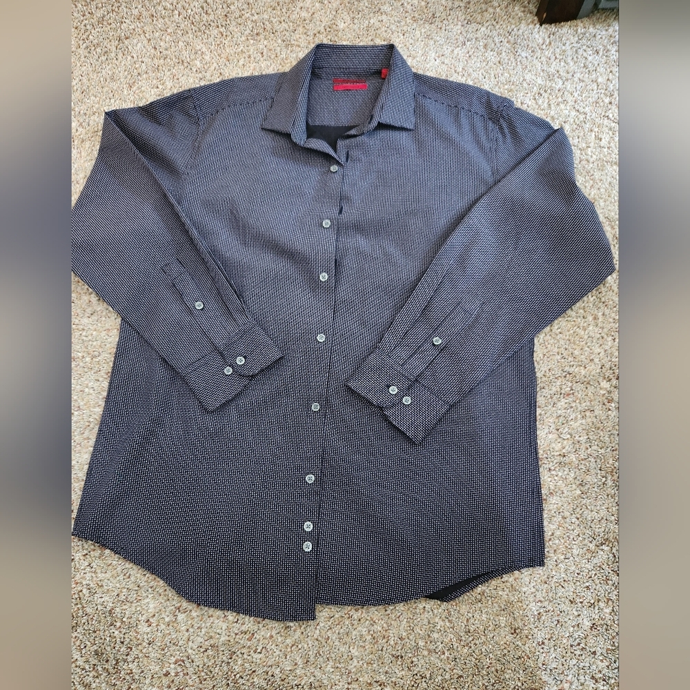 Alfani Fitted Performance men's dress shirt large